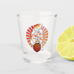 Chupito Vaso de medida del perro chino   del MI TANG