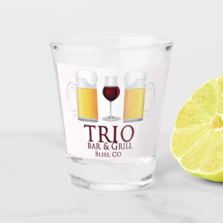 Chupito Vaso de medida del trío