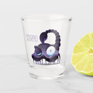 Chupito Vaso de medida descarado del zodiaco del escorpió