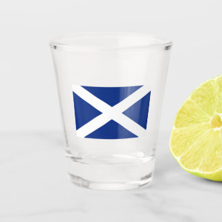 Chupito Vaso de medida escocés de la bandera de Saint