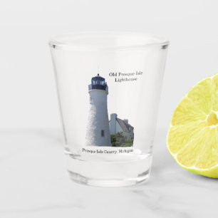 Chupito Vaso de medida viejo del faro de la isla de