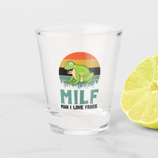 Chupito Vaso de tiro de ranas de amor