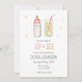 Chupito y Ver, Bienvenida Bebé Niña, Fiesta de Nue