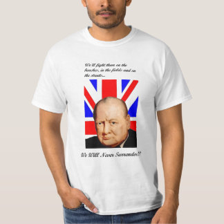 Churchill nunca entrega la camiseta básica