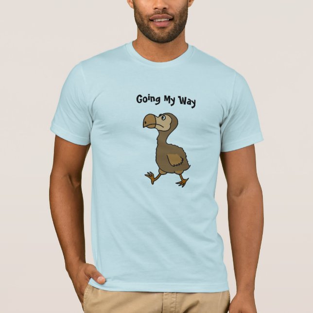 CI camisa divertida del pájaro del Dodo (Anverso)