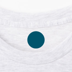 Cian profundo de moda - Etiqueta