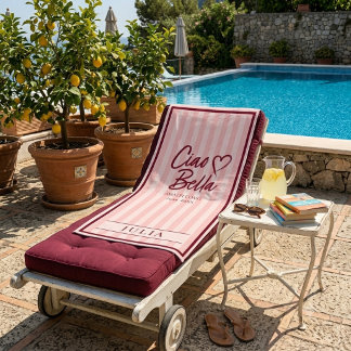 Ciao Bella Amalfi Coast Rayas Personalizado