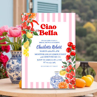 Ciao Bella Invitación de Despedida de Soltera con