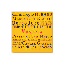 ¡Ciao Venezia! Imprimir lienzo