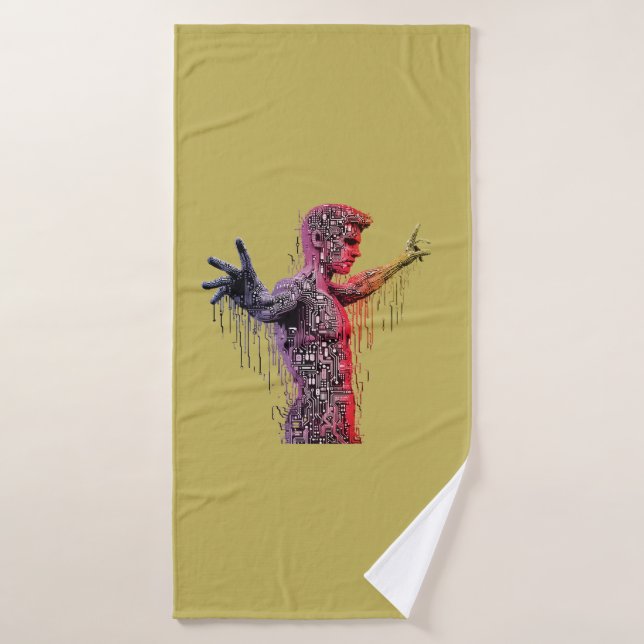 Ciber humano (Toalla de baño)