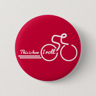 Ciclismo así es como rollo la placa del botón rojo
