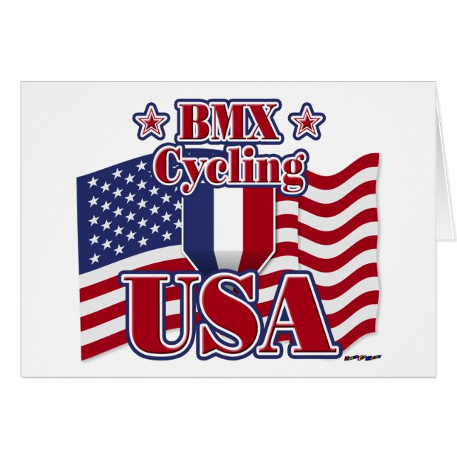 Ciclismo BMX USA (Anverso (Horizontal))