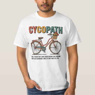 Ciclismo divertido para ciclistas camisetas