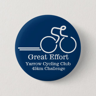Ciclismo gran esfuerzo botón de competición insign
