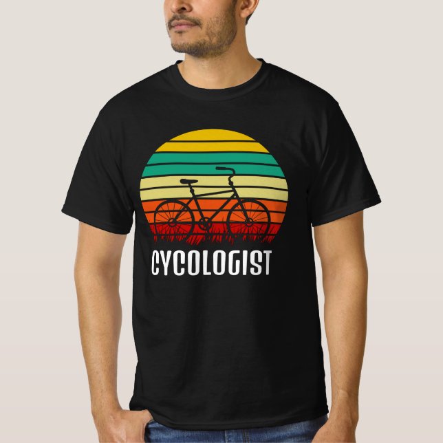 Ciclista - Camiseta divertida de ciclismo de época (Anverso)