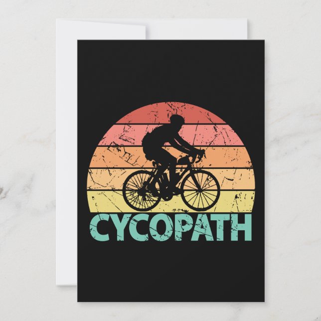 Ciclista Cycopath Funny (Anverso)
