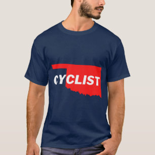 Ciclista Oklahoma Ciclismo de la camiseta de Oklah