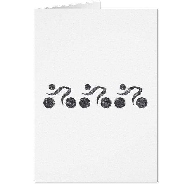 Ciclistas en gris (Frente)