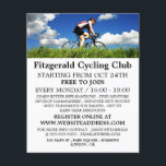 Ciclistas en hierba, publicidad en los clubes de c<br><div class="desc">Ciclista en Grass,  Cycling Club Anunciando Volantes por la Tienda de tarjetas de visita.</div>