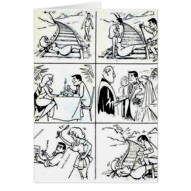 Ciclo divertido de la relación de la boda/de la (Frente)