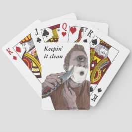 Cíclopas griegas limpian carta de juego de aire pu
