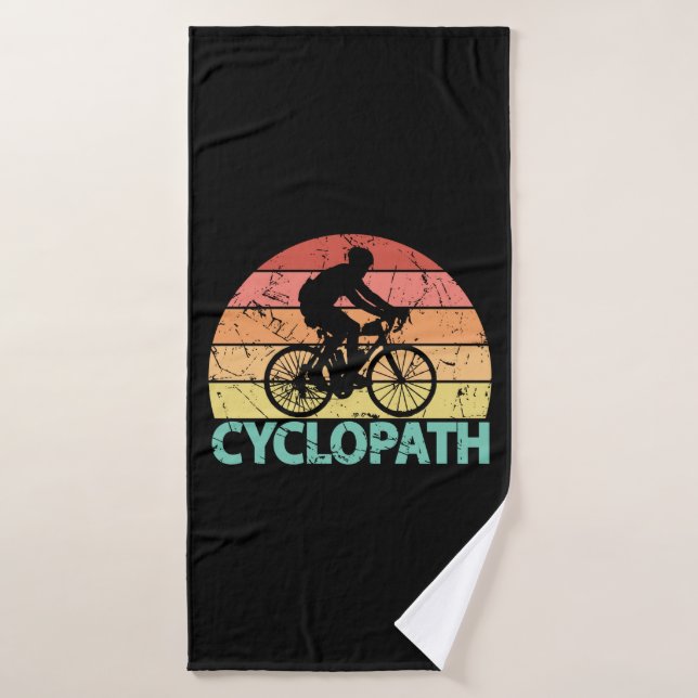 Ciclopath divertida (Toalla de baño)
