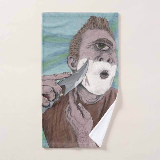 Cíclopes griegos Cuchillo con toalla de baño de ar (Toalla de mano)