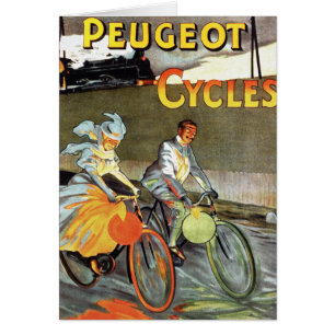 Ciclos Peugeot Vintage Bicicleta Arte
