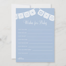 Cielito Lindo Papel Picado quiere tarjeta de bebé