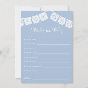 Cielito Lindo Papel Picado quiere tarjeta de bebé