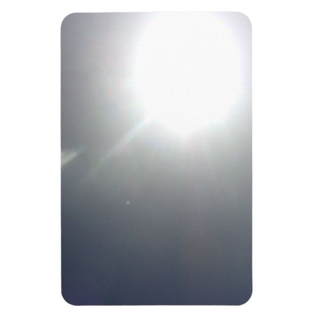 Cielo azul de imán de fotografía flexible (Vertical)