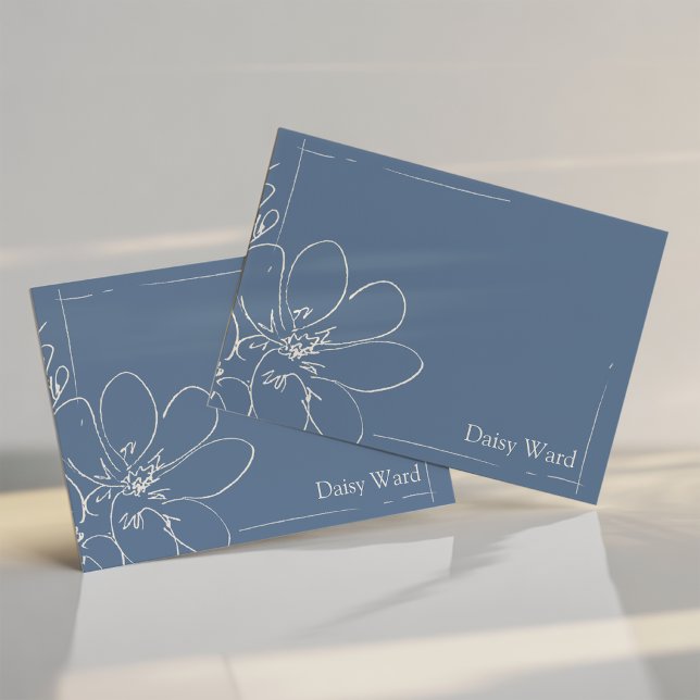 Cielo Azul Personalizado con Flor Silvestre Rústic (Subido por el creador)