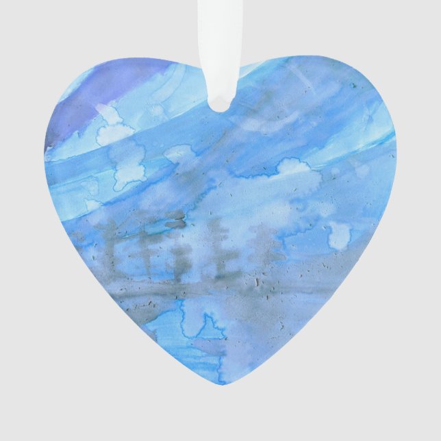 cielo azul y Navidades arbolados adorno 2020 (Anverso)