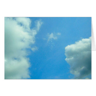 Cielo con OVNI
