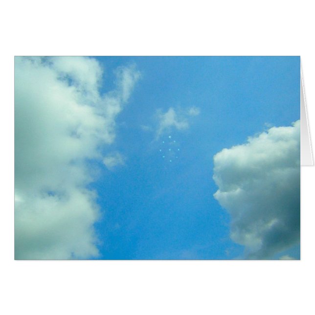 Cielo con OVNI (Anverso (Horizontal))