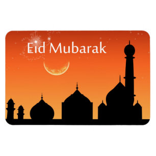 Cielo de la noche de Eid: imán flexible