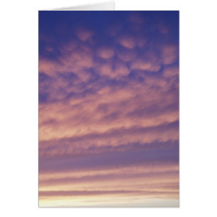 Cielo de la puesta del sol