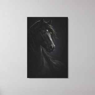 Cielo de medianoche   Arte de caballo   Lienzo est