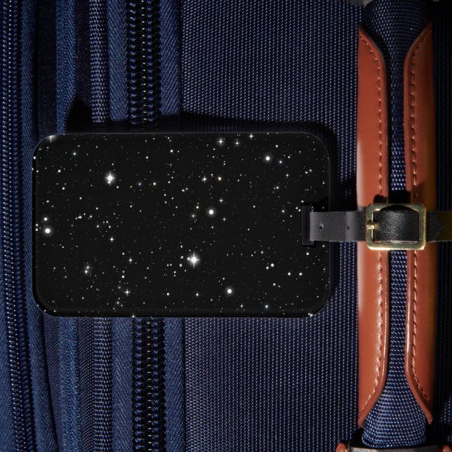 Cielo de medianoche: etiqueta de equipaje (Anverso In Situ 4)