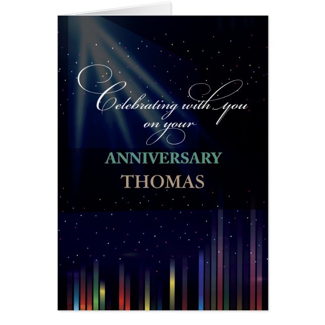 Cielo del aniversario de los empleados, Congreso N (Frente)