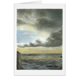 Cielo del océano de Oregon