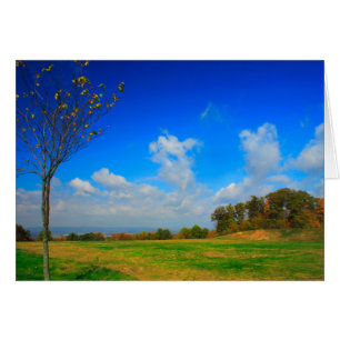 [Cielo del otoño] caída azul de las nubes -