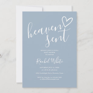 Cielo Enviado Corazón Polvoriento Invitación para 