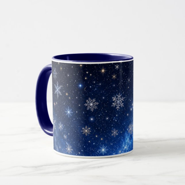 CIELO ESTRELLADO AZUL |  TAZA CELESTE (Anverso izquierdo)