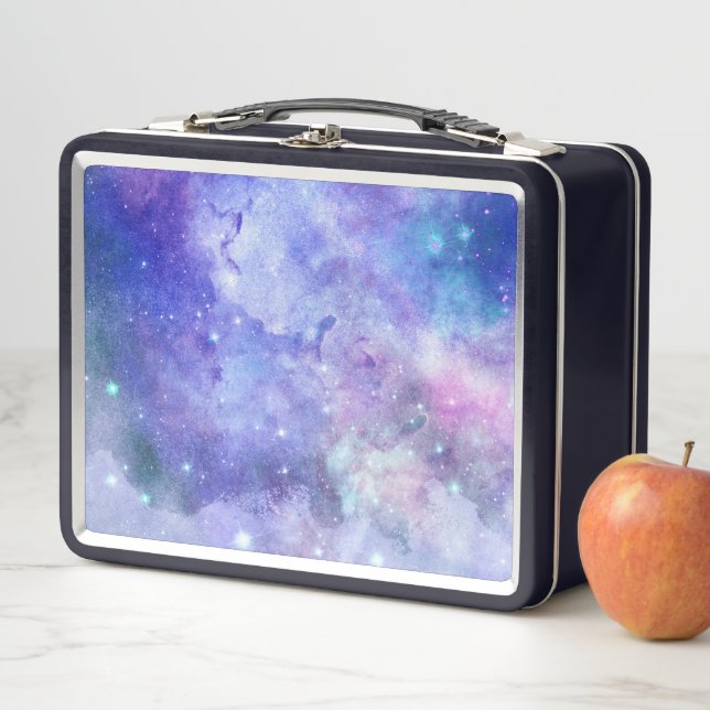 Cielo estrellado de acuarela Amante del espacio Ga (In situ)