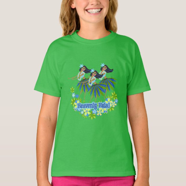 ¡Cielo Hula! Camiseta de chicas (Anverso)