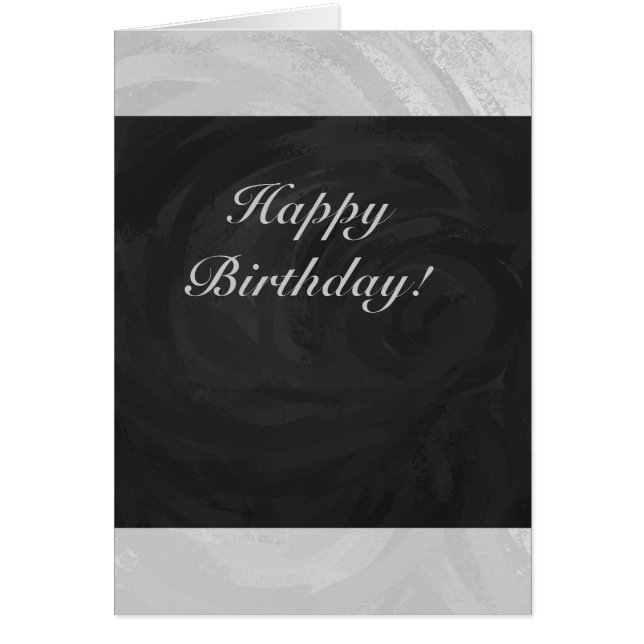 Cielo Lluvioso Gris y Monograma Negro (Frente)