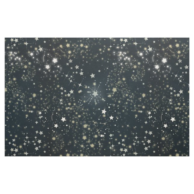 Cielo nocturno oscuro con la tela de las estrellas (Yarda)