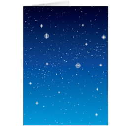 Cielo Starry azul profundo