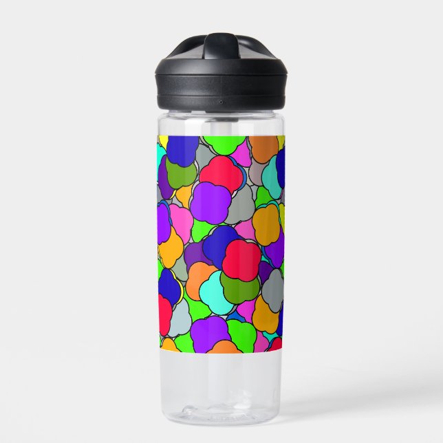 Cielos de golosinas, botellas de agua (Delante)